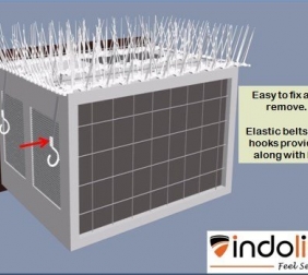 BirdScare Window AC Kit