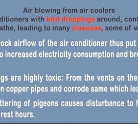 BirdScare Split AC Kit