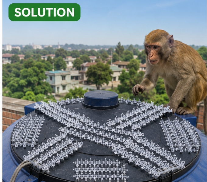 Monkey Repellent for Water Tank | Water Tank Monkey Protection Device ...